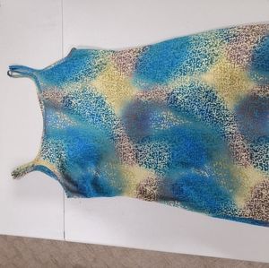 Vintage Chinese Maxi Dress